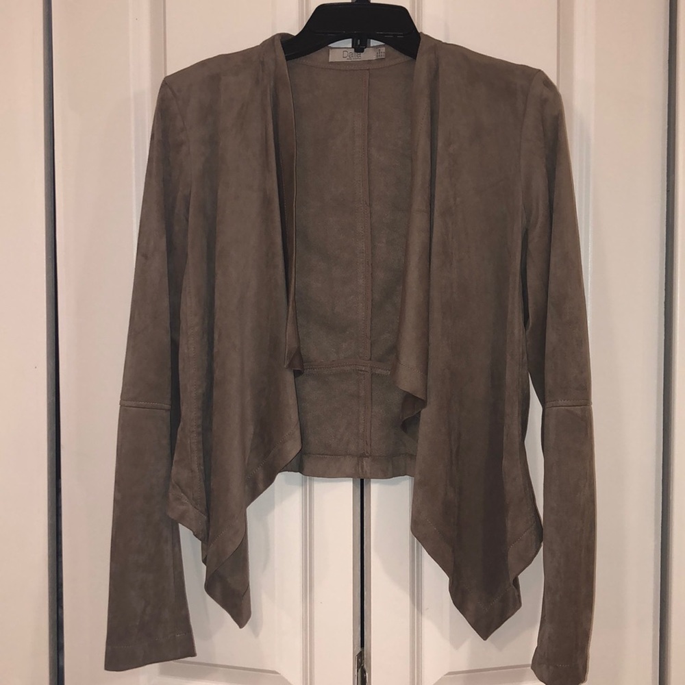 Dali mock suede jacket